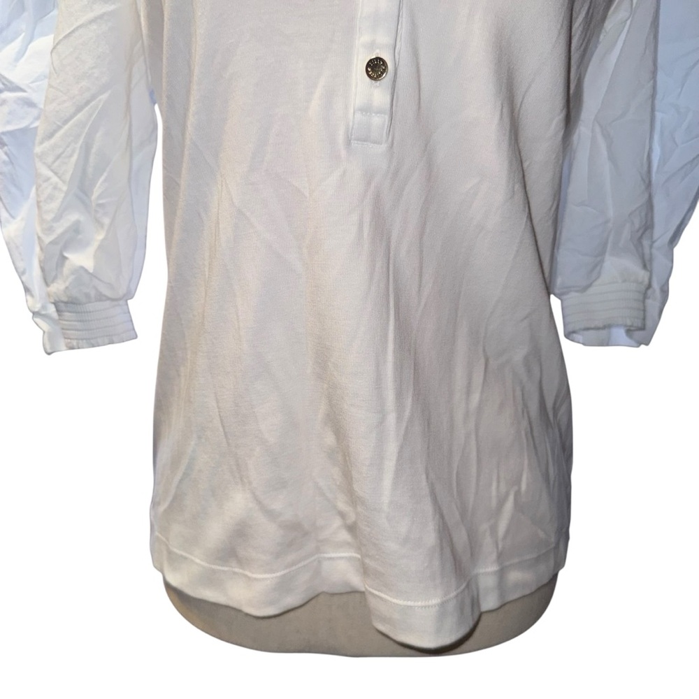 LILLY PULITZER Robson Knit Top Shirt Resort White Size Medium - Picture 6 of 16